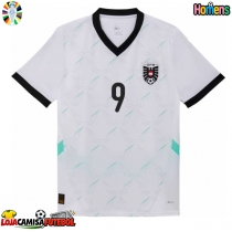 Camisa de Futebol Áustria Marcel Sabitzer #9 Equipamento Secundário Europeu 2024 Manga Curta
